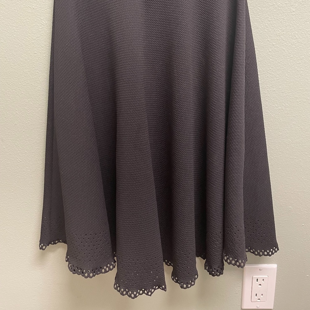 Painted Threads Black Skirt